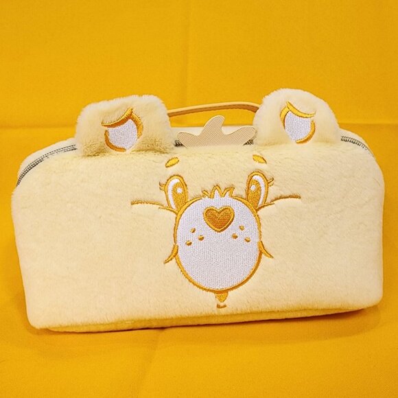 Care Bears Impressions Funshine Bear Cosmo Travel Bag Case Furry Cosplay NEW - Picture 1 of 14